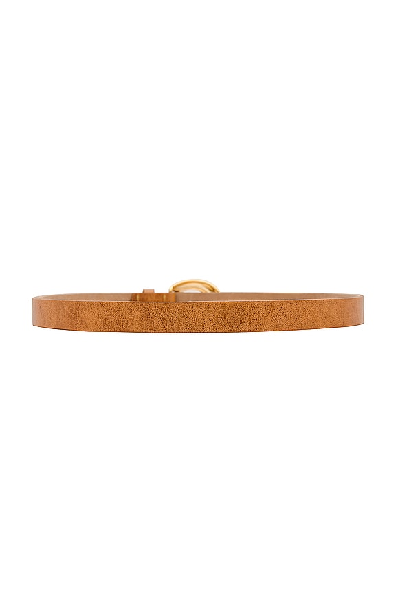 view 2 of 3 Aamira Belt in Tan & Gold