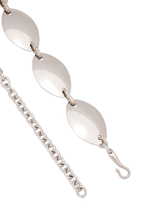 view 2 of 2 Tulum Chain Belt in Silver