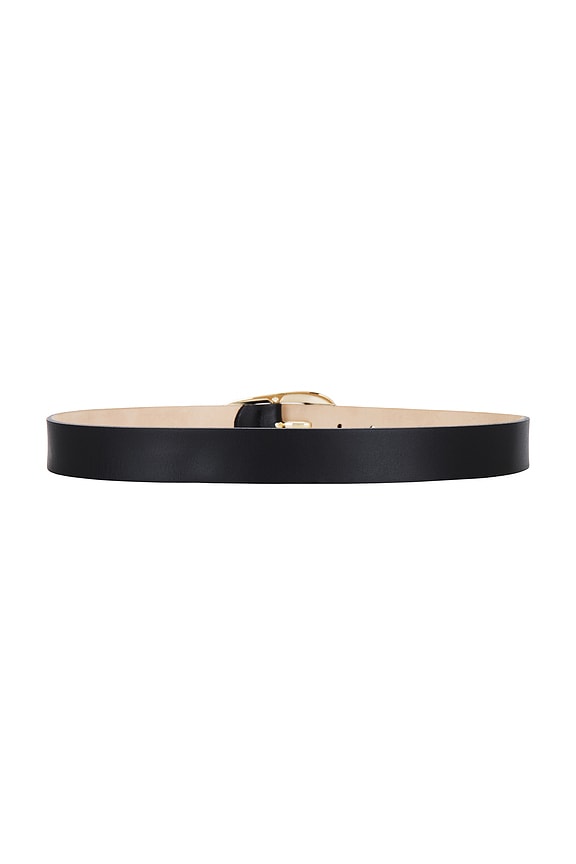 view 2 of 3 Round Buckle Belt in Black