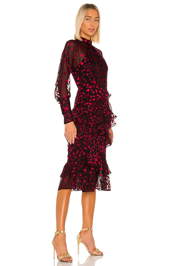 view 2 of 4 Alek Dress in Hearts