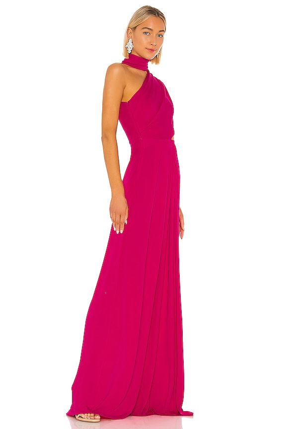 view 2 of 5 Honey Gown in Hot Magenta