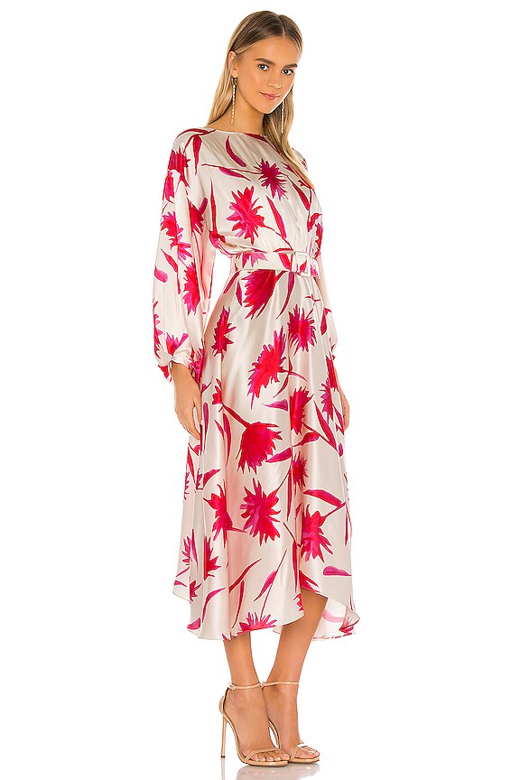 view 2 of 3 KIM ミディ丈ドレス in Cream Carnation