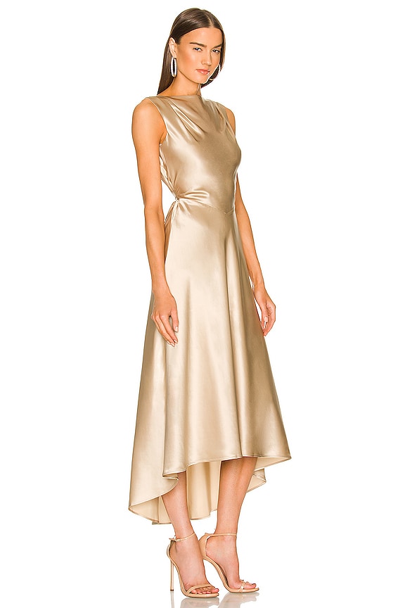 view 2 of 3 Jen Dress in Champagne