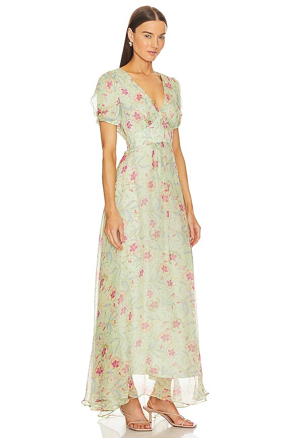 view 2 of 3 Mia Dress in Delemare Fern