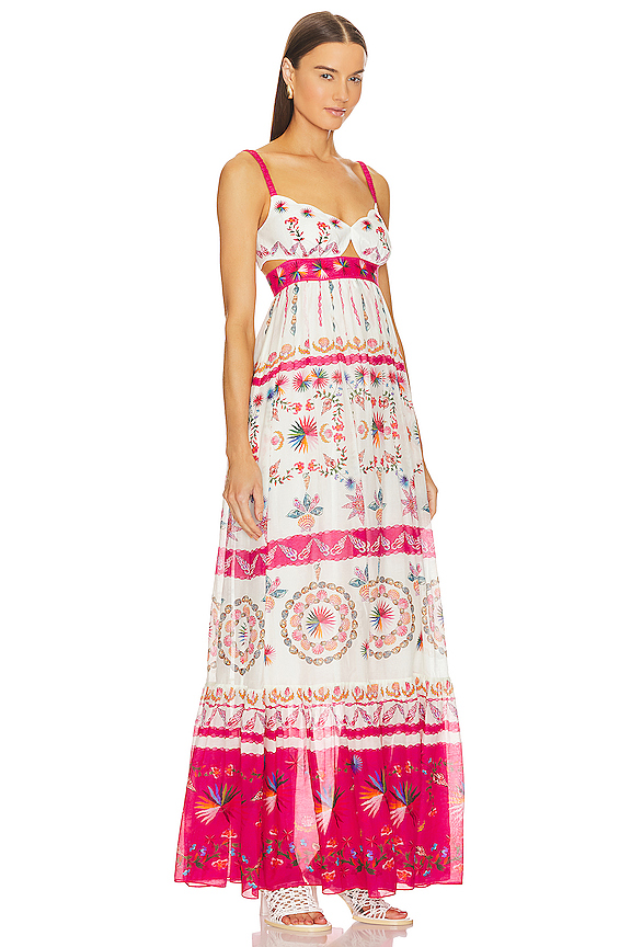 view 2 of 3 ROBE BUSTIER NAKI in Shell Mosaic