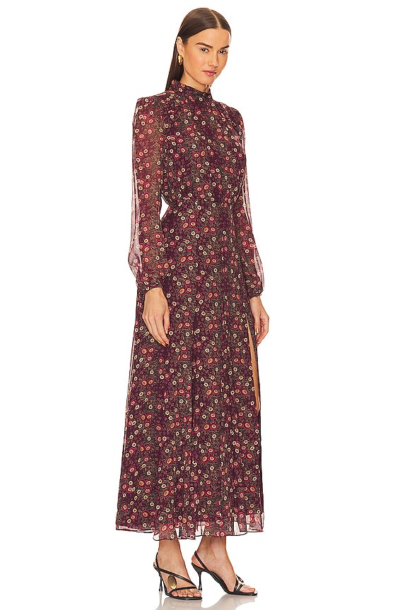 view 2 of 3 Jacqui-B Dress in Akina Wine