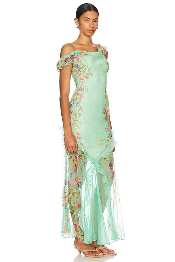 view 2 of 3 VESTIDO SEEMA in Zinnia Garden