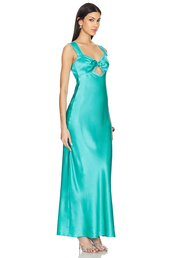 view 2 of 3 ДЛИННОЕ ПЛАТЬЕ LINA in Atlantis