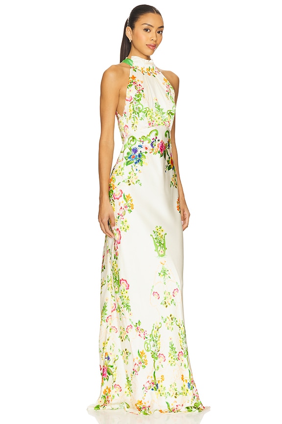 view 2 of 3 MAXIVESTIDO MICHELLE in Nerine Trellis Plmt