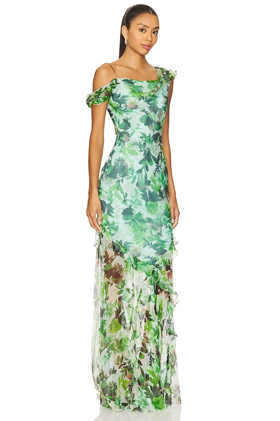 view 2 of 4 MAXIVESTIDO SEEMA in Watercolour Garden