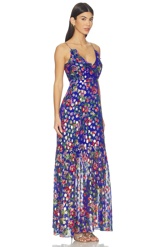 view 2 of 4 Ani Long Dress in Saffier Azure