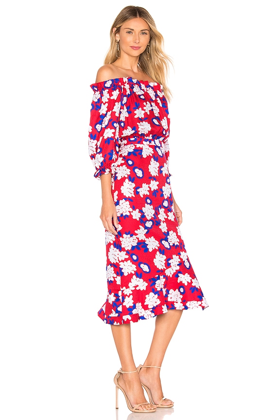 view 2 of 3 Grace Dress in Dahlia