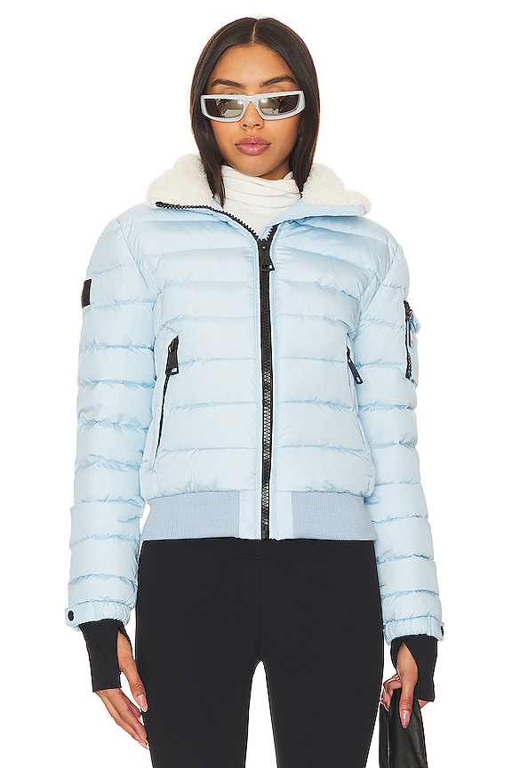 view 2 of 6 Saylor Jacket in Matte Baby Blue