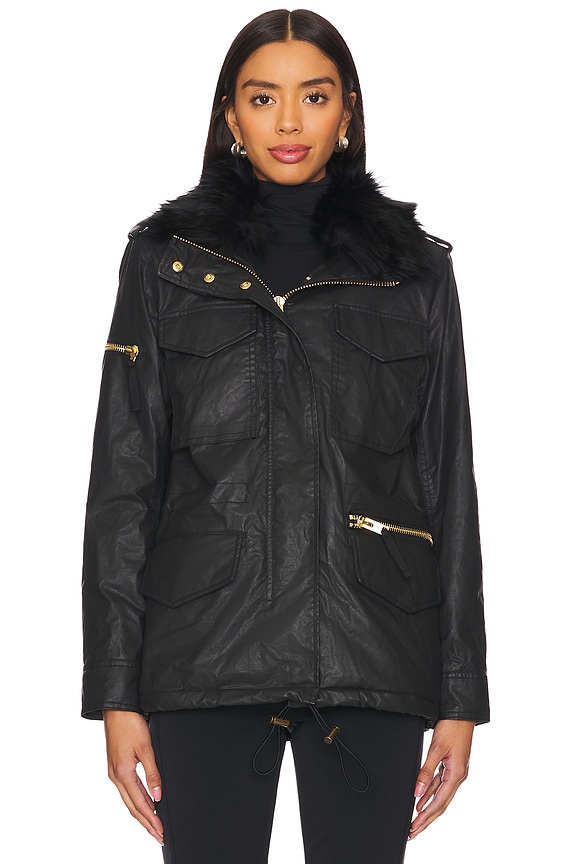 view 2 of 6 Kate Shearling Trimmed Parka in Black
