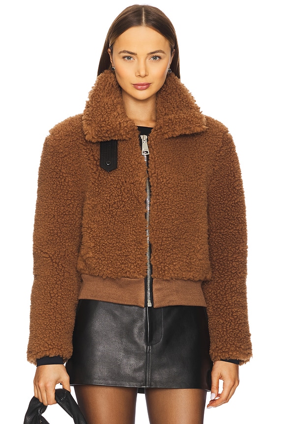 view 2 of 5 Isla Sherpa Jacket in Teddi