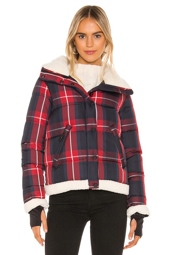 view 2 of 5 Mackenzie Puffer Jacket in Red Plaid