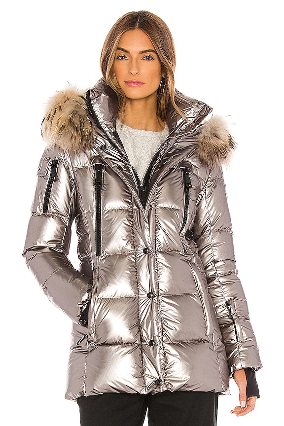 SAM. Millennium Puffer Jacket in Gunmetal | REVOLVE