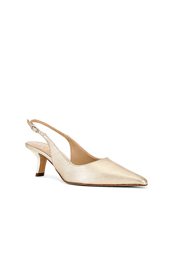 view 2 of 5 Blanka Sling Back in Gold Leaf