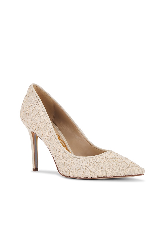 view 2 of 5 Hazel Pump in Ivory & Natural