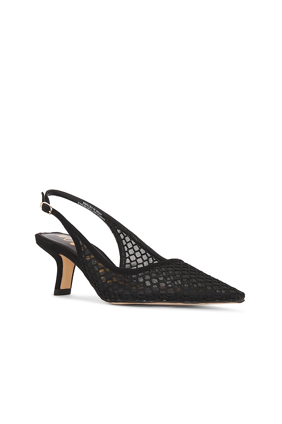 view 2 of 5 Bianka Sling Back Mesh Heel in Black
