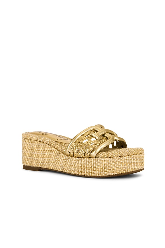 view 2 of 5 SANDALIA PAULEENA WVE in Amber Gold