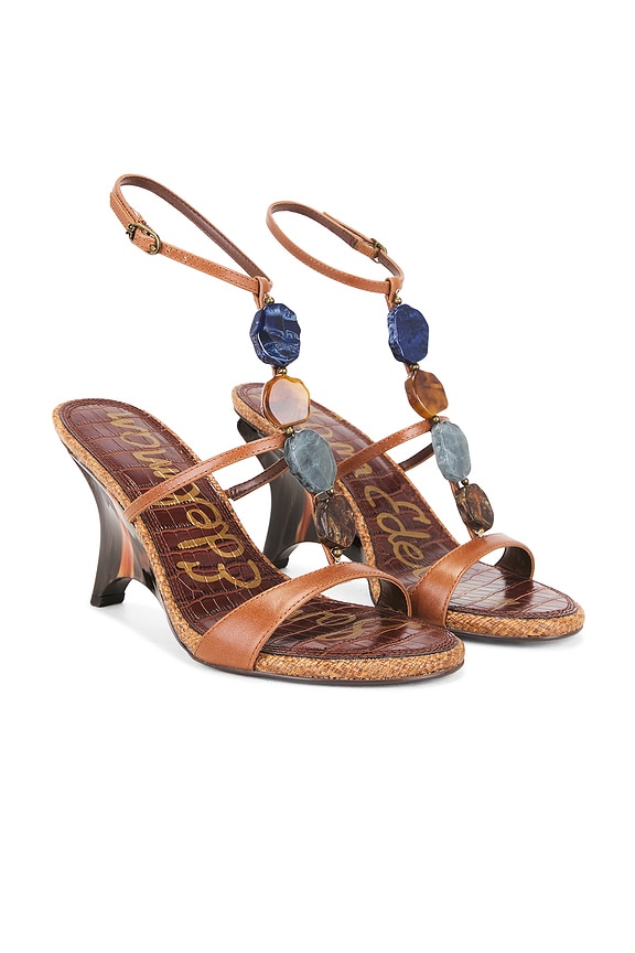 view 1 of 5 SANDALES MASSEY in Rich Cognac