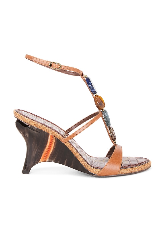 view 2 of 5 SANDALES MASSEY in Rich Cognac