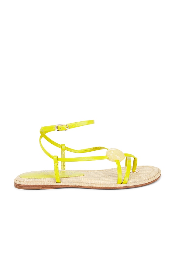 view 1 of 5 SANDALIA RILLIE in Dark Green Limon