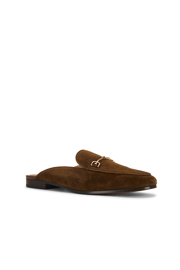 view 2 of 5 Linnie Mule Loafer in Warm Nutmeg Suede