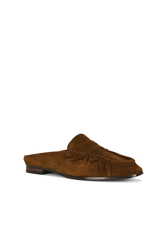 view 2 of 5 LOAFERS LOUELLA MULE  in Warm Nutmeg Suede