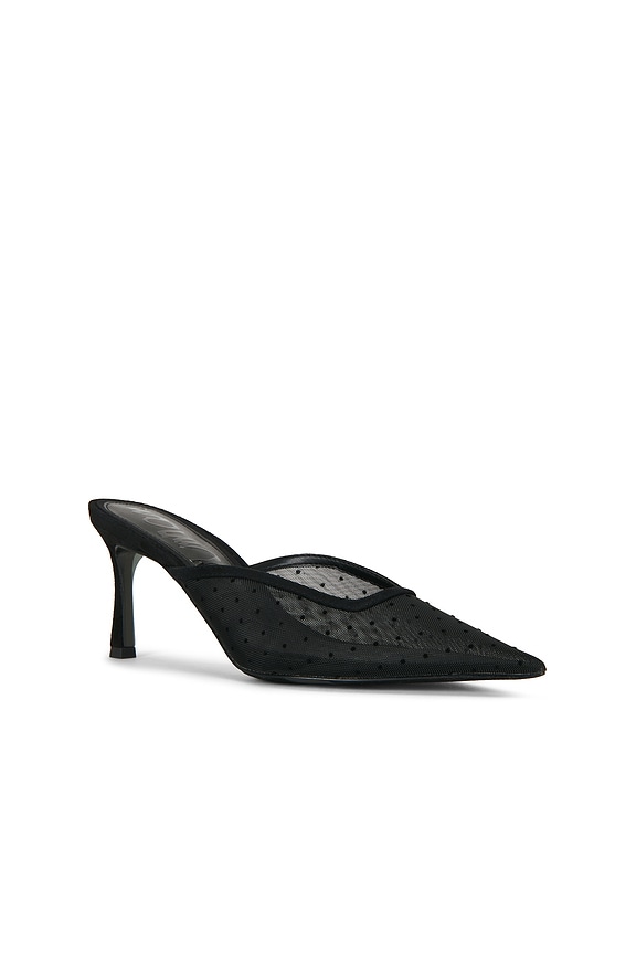 view 2 of 5 ESCARPIN MARGEAUX MULE  in Black Mesh