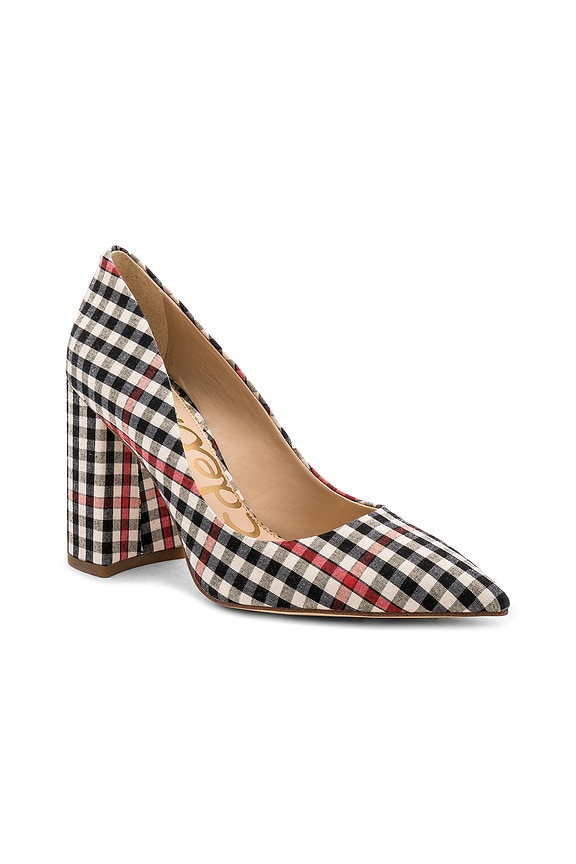 view 2 of 5 Halston Heel in Shepherds Plaid