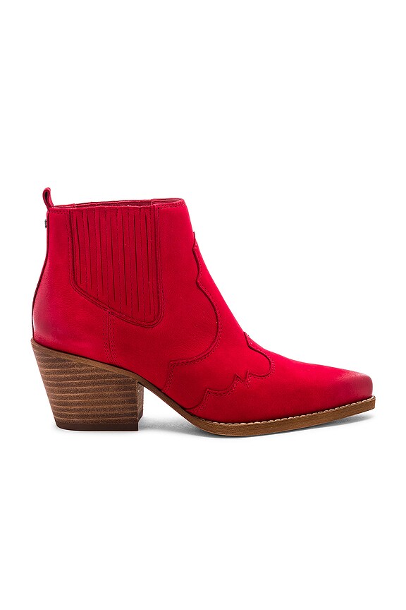 view 1 of 5 Winona Bootie in Deep Red