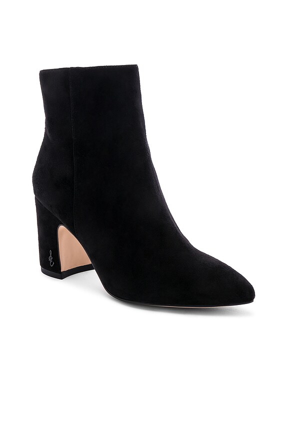 view 2 of 5 Hilty Suede Bootie in Black