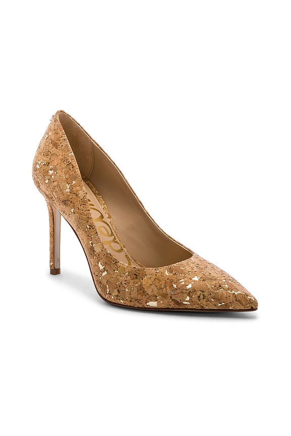 view 2 of 5 Hazel Heel in Natural Cork