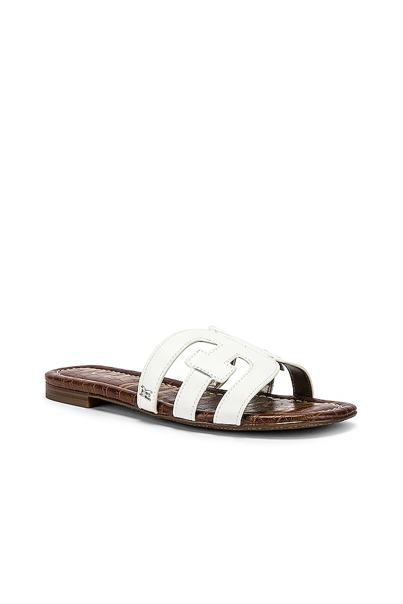 view 2 of 5 Bay Sandal in White Leather