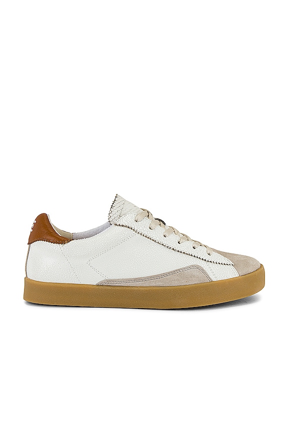 Sam Edelman Prima Sneaker in Bright White & Greige & Ginger Brown | REVOLVE