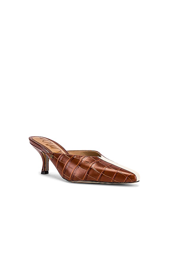 view 2 of 5 Tev Mule in Tawny Brown & Modern Ivory