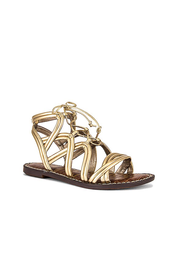 view 2 of 5 Gasha Sandal in Molten Gold