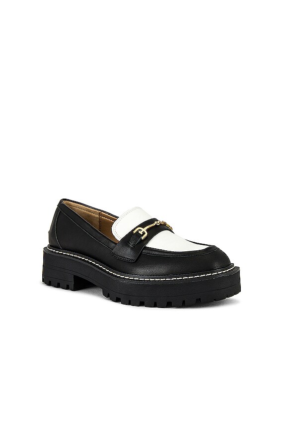 view 2 of 5 Laurs Loafer in Black & Bright White