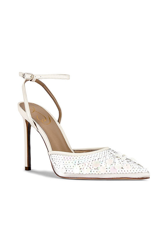 view 2 of 5 ESCARPINS AVRIL 2 in Modern Ivory & Iridescent Ivory