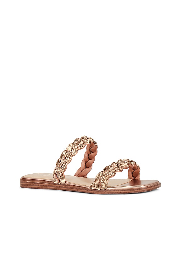view 2 of 5 ШЛЕПАНЦЫ INETTE in Rose Gold