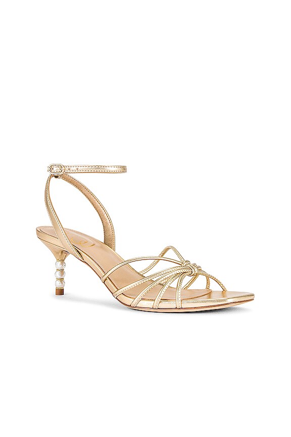 view 2 of 5 Phillipa Sandal in Gold Leaf