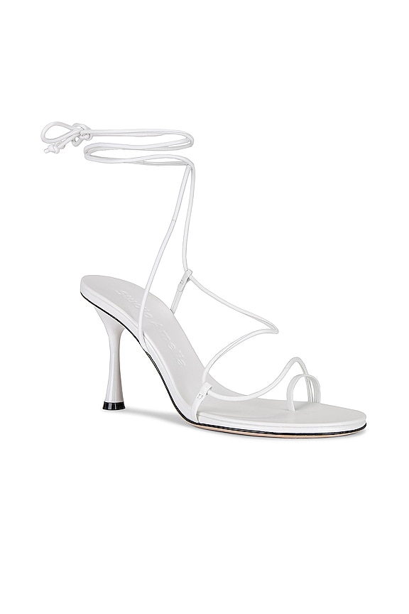 view 2 of 5 EMILY 90 ラップヒール in White