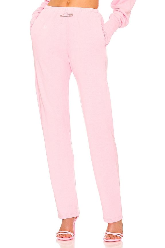 SAMI MIRO VINTAGE Safety Pin Sweatpants in Pink | REVOLVE