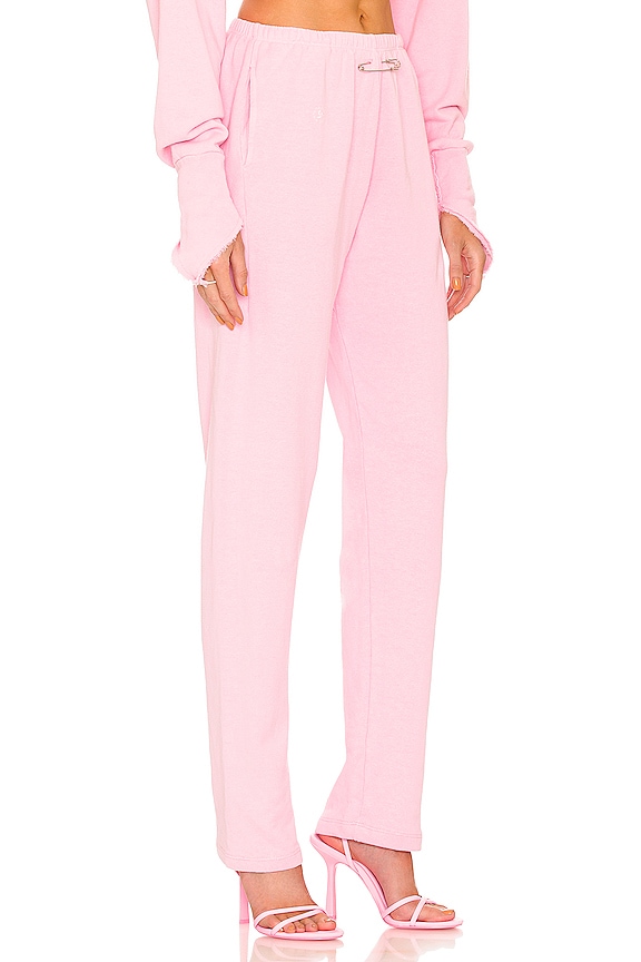 view 2 of 4 Safety Pin Sweatpants in Pink