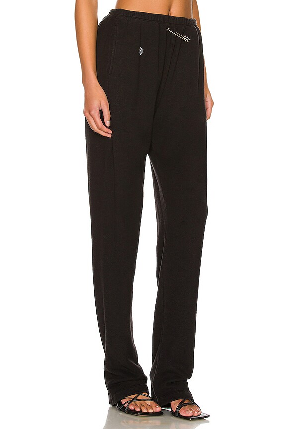 view 2 of 4 PANTALON SWEAT SAFETY PIN in Black