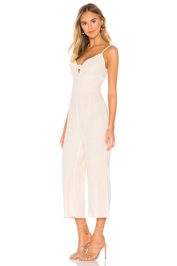 view 2 of 3 Take Away Jumpsuit in Washed Pebble