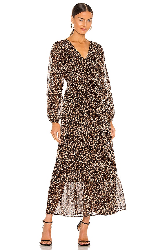 view 1 of 3 So Long Maxi Dress in Tortoise Spots