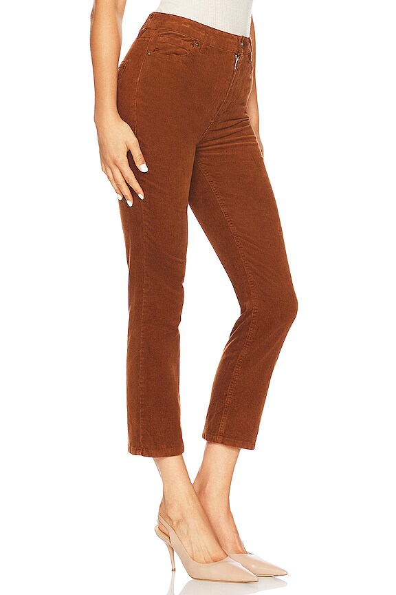 view 2 of 4 High Rise Good Vibes Crop Jean in Spice